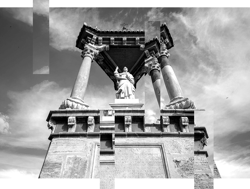 Photo d'une statue imperiale